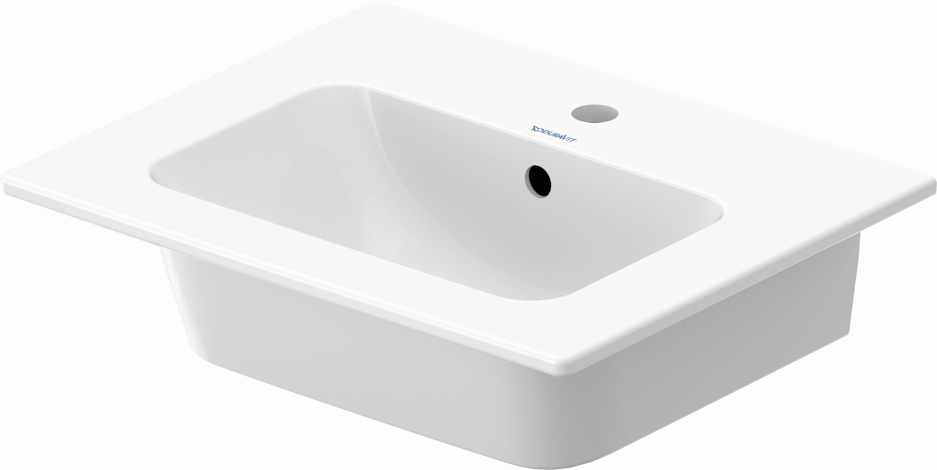 Duravit ME by Starck lavoar 53x43 cm dreptunghiular mobilier alb 2336530000