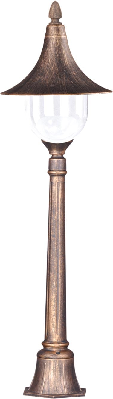 Kaja Boston lampă podea de exterior 1x60 W negru-auriu K-8129CZARNY/ZŁOTY