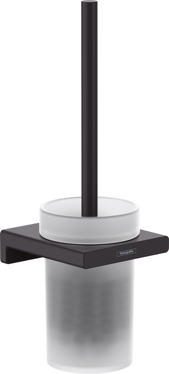 Hansgrohe AddStoris perie de toaletă înșurubat sticlă-negru 41752670