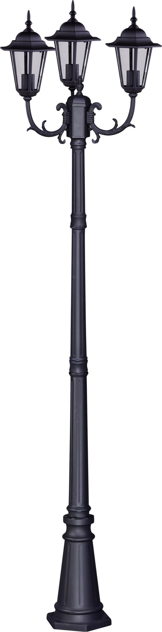 Kaja Standard lampă podea de exterior 3x60 W negru K-7009A2/3CZARNY