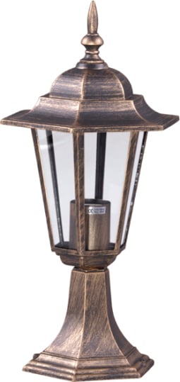 Kaja Standard lampă podea de exterior 1x60 W negru-auriu K-5009SCZARNY/ZŁOTY