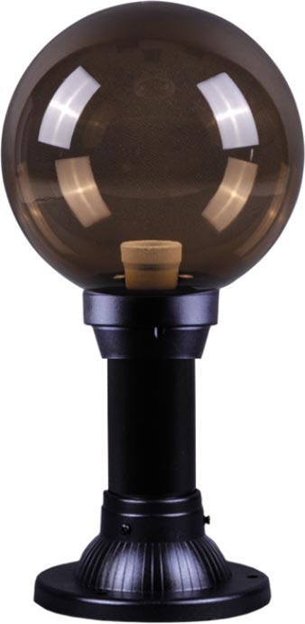 Kaja Astrid lampă podea de exterior 1x60 W negru-fumuriu K-ML-OGROD2000.2KL.DYM