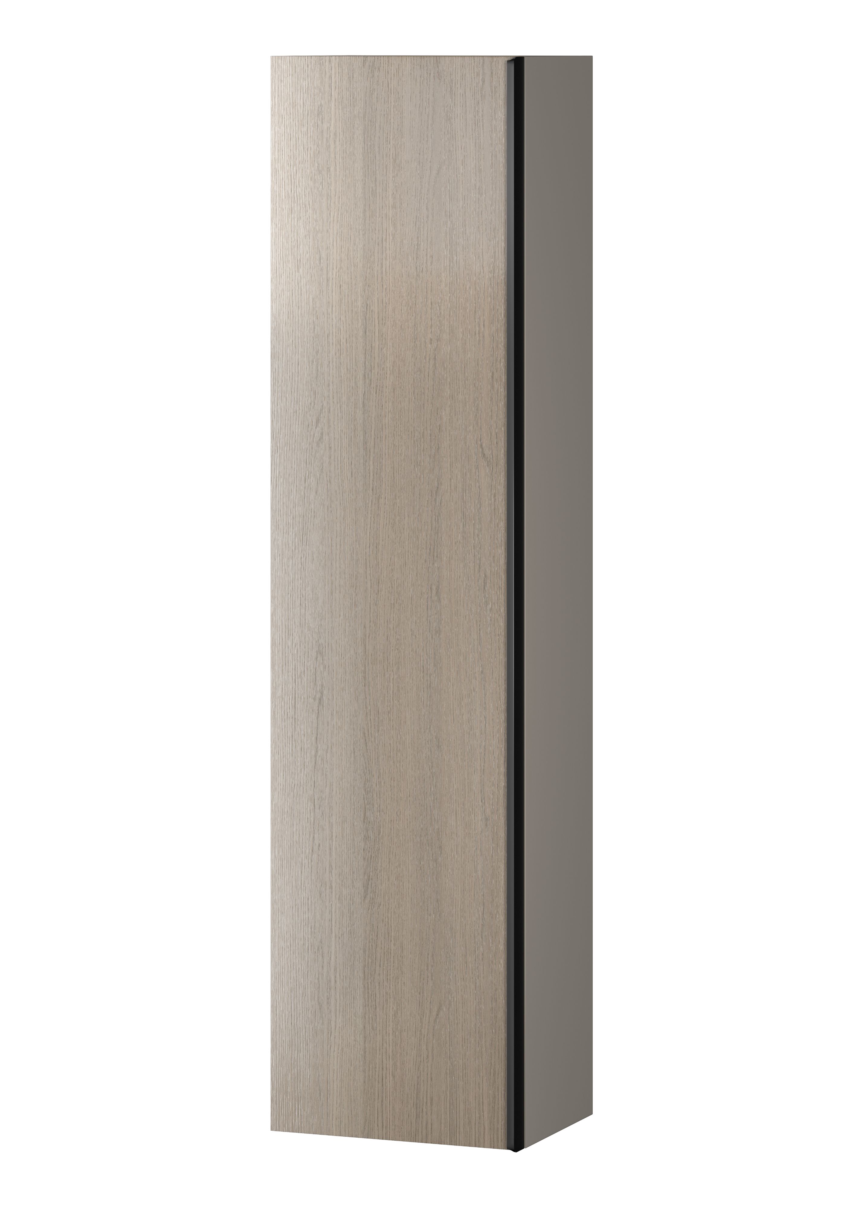 Cersanit Virgo dulap 40x30x160 cm agățat lateral gri-stejar S522-035