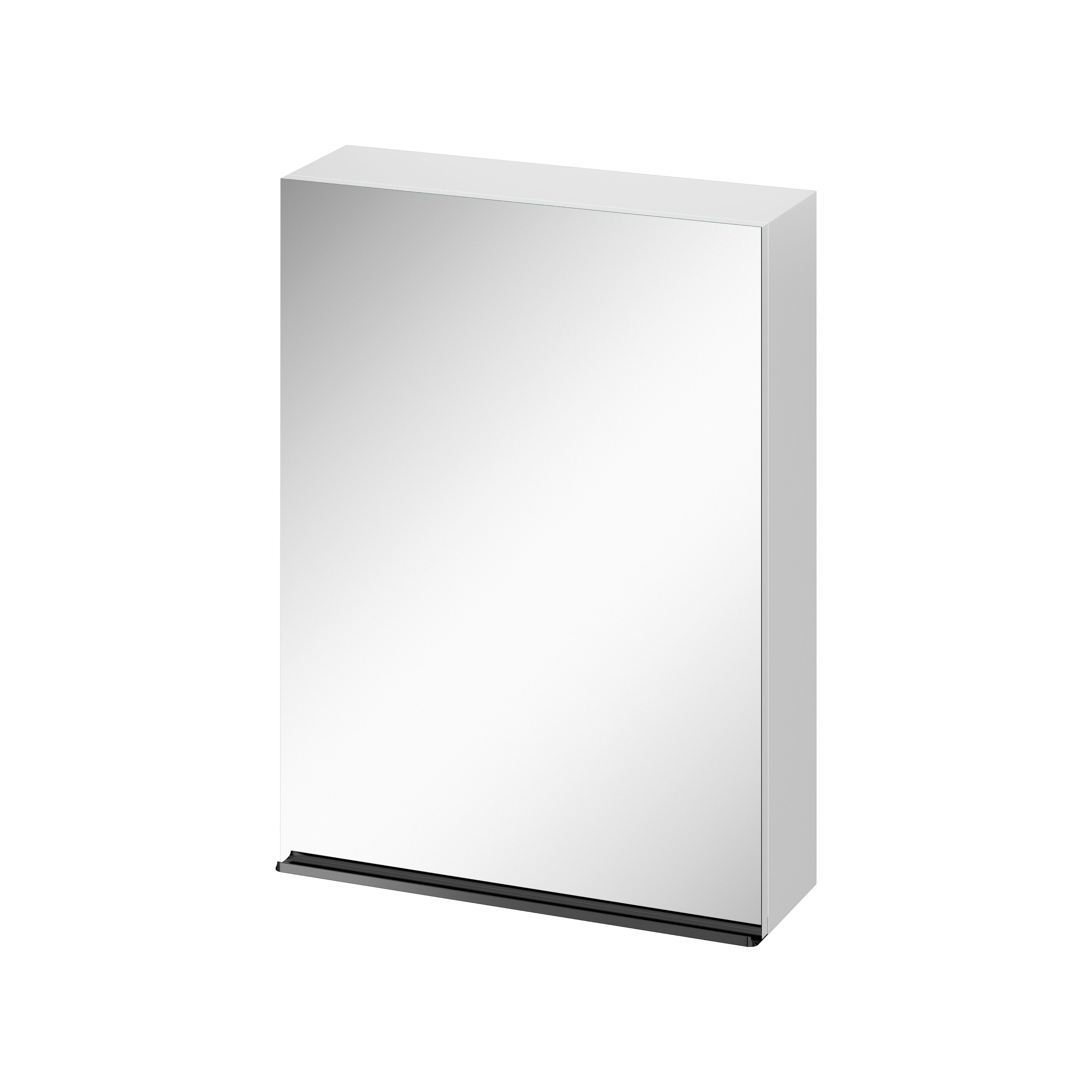 Cersanit Virgo dulap 59.5x18x80 cm laterala pe perete alb S522-014