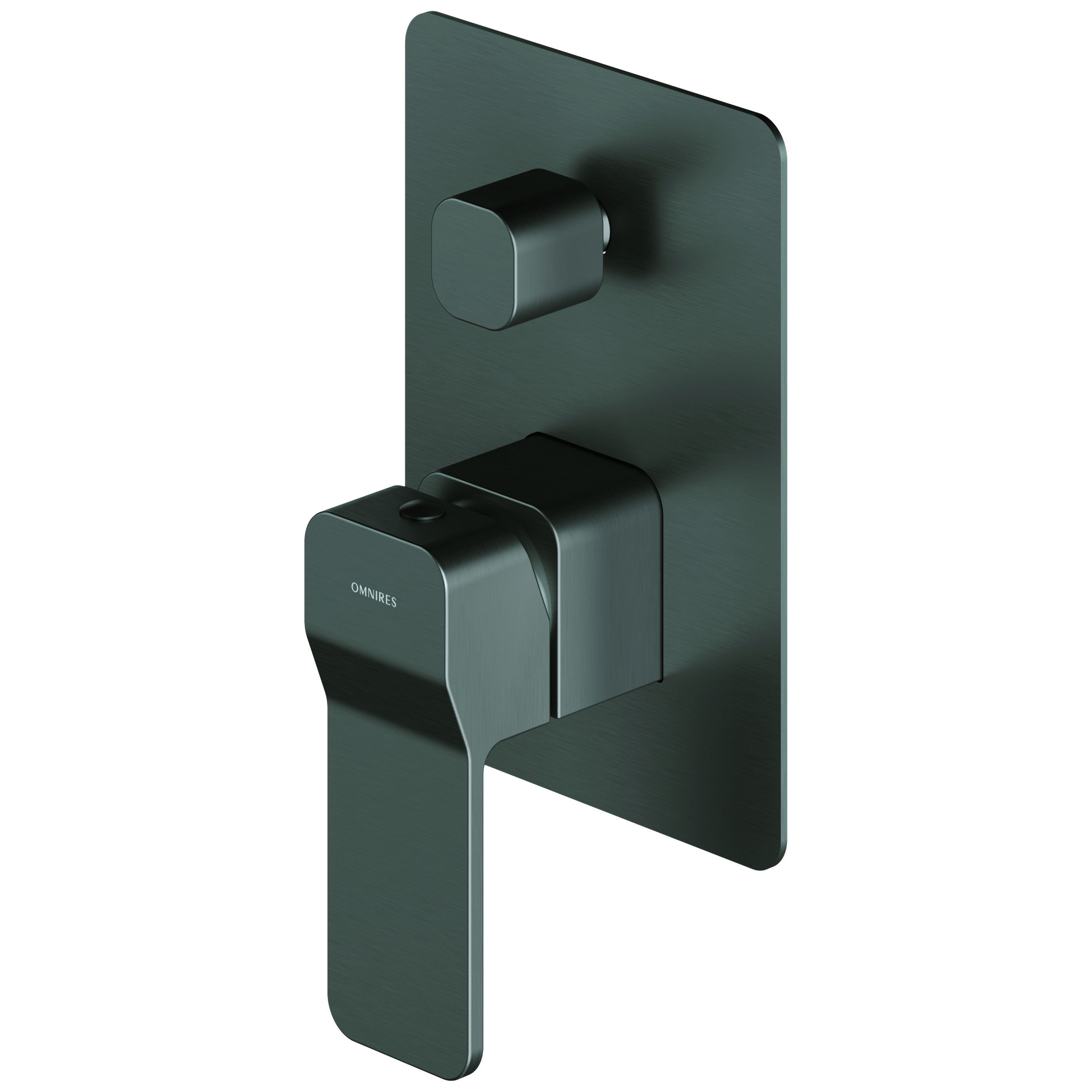 Omnires Slide baterie cadă-duș ascuns grafit SL7735GR