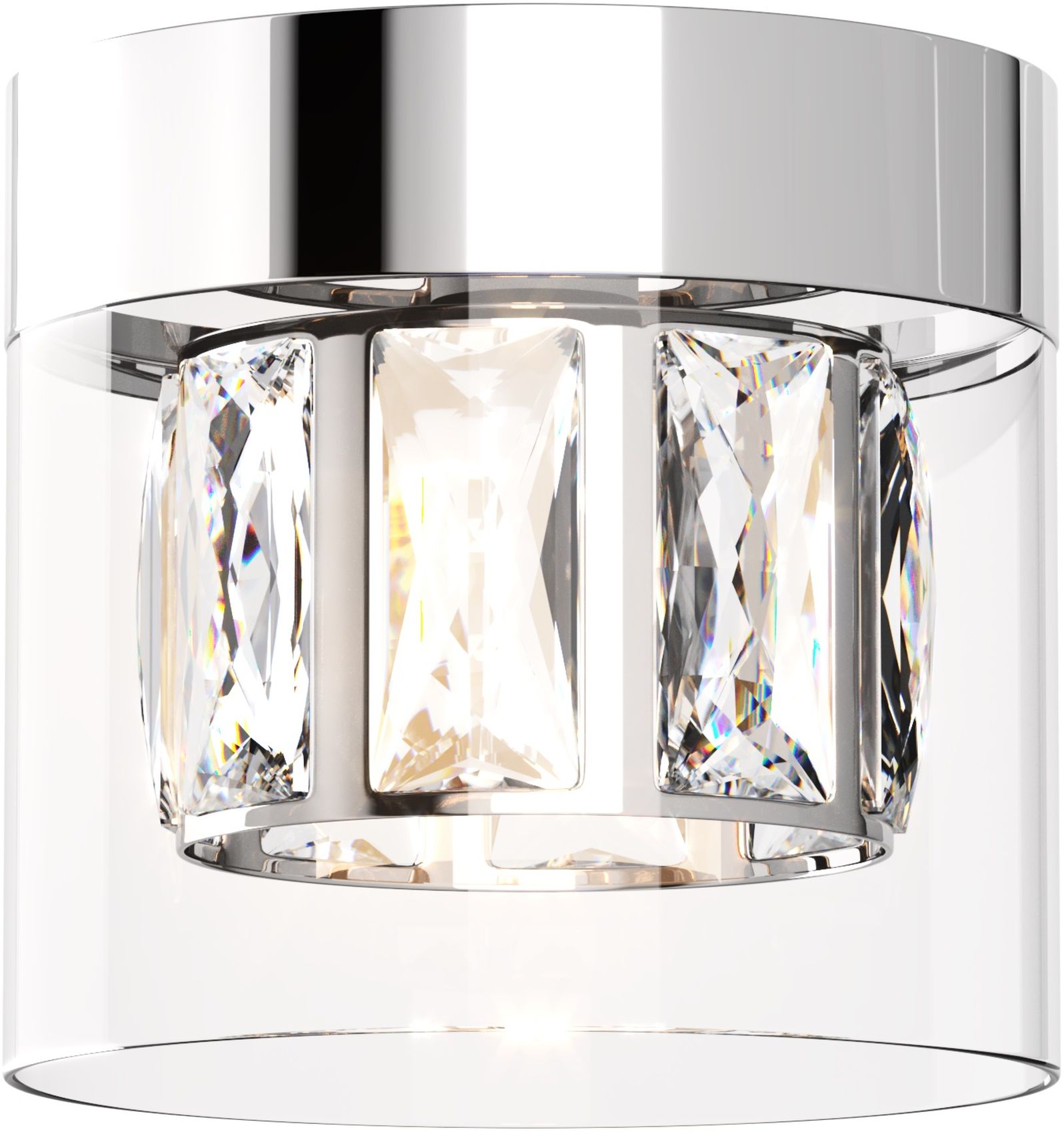 Zuma Line Gem lampă de tavan 1x28 W crom C0389-01A-F4AC