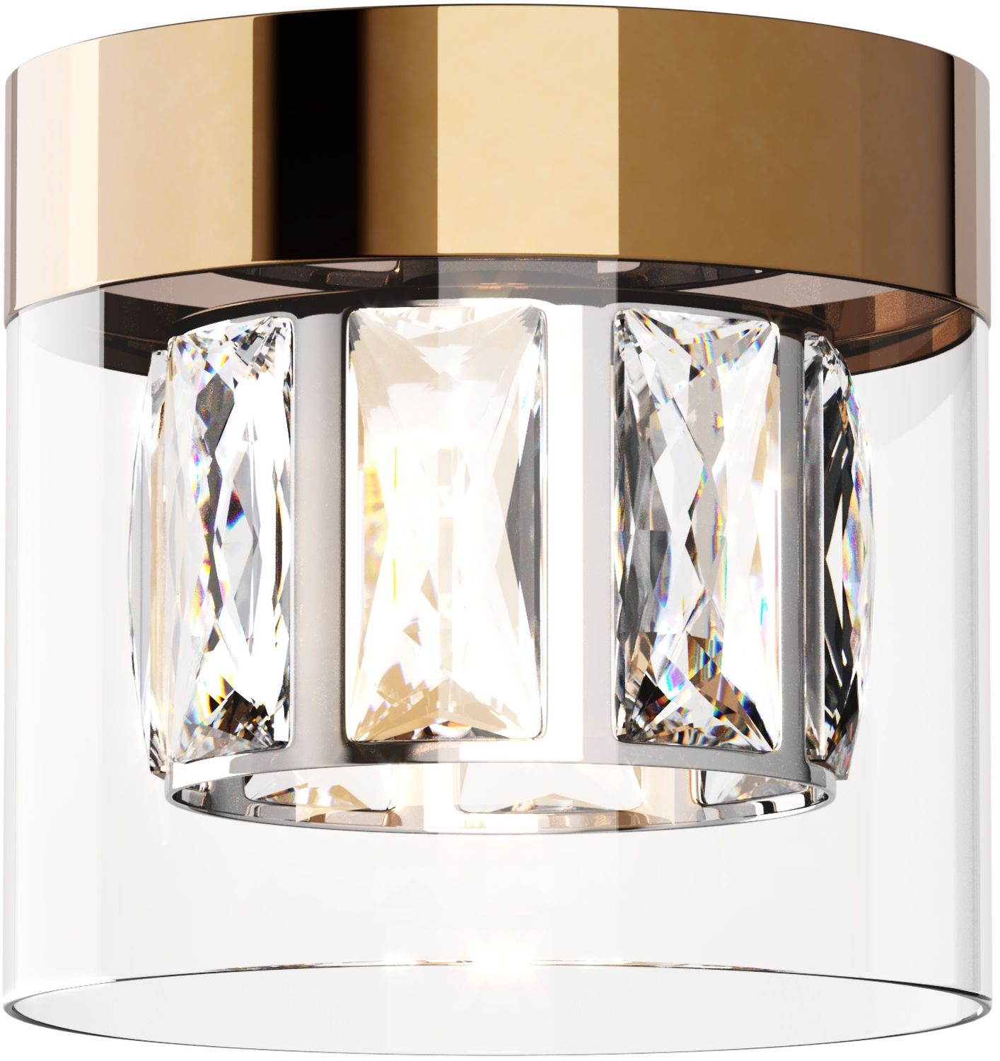 Zuma Line Gem lampă de tavan 1x28 W transparent C0389-01A-F7AC