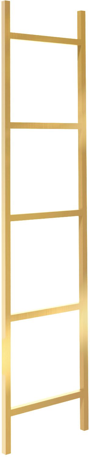 Baltica Design Kai suport prosop auriu 5904107905389