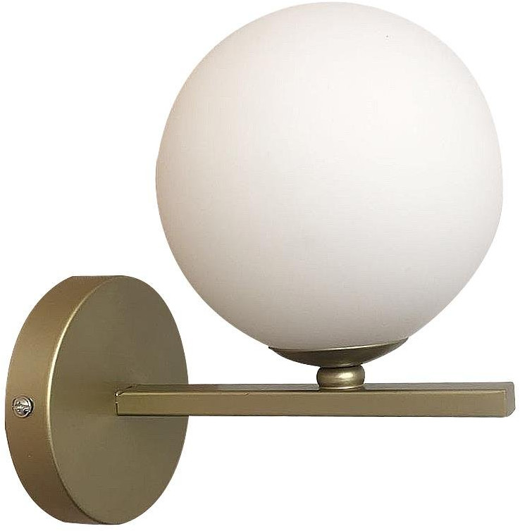 Candellux Kama lampă de perete 1x28 W alb-alamă 21-73419