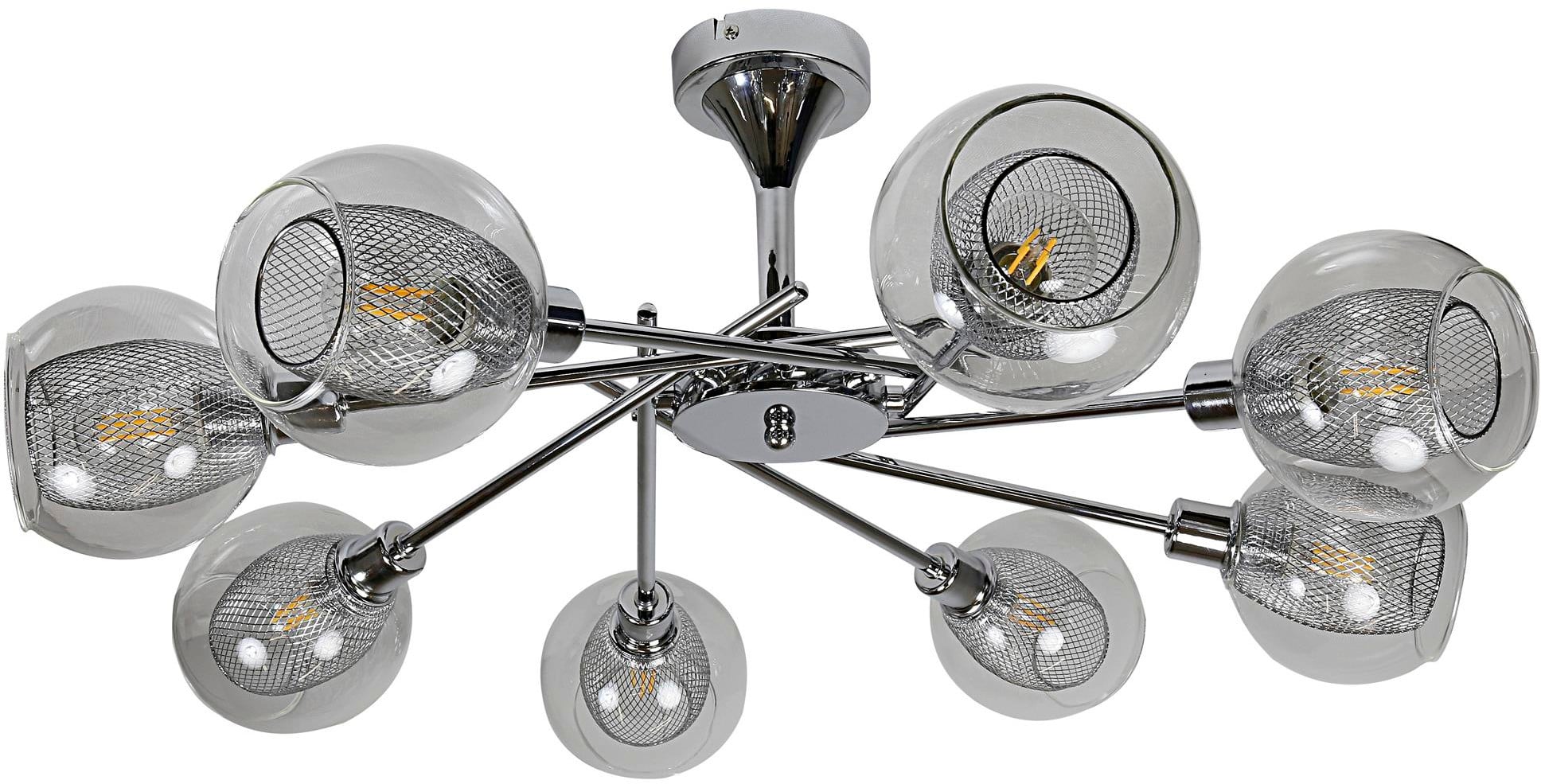 Candellux Ozzo lampă de tavan x40 W crom 38-72283