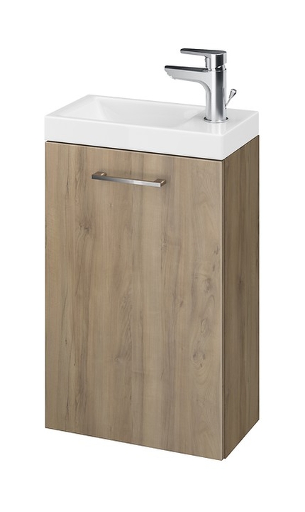 Cersanit Lara lavoar cu dulap 39.2 cm nucă S801-188-DSM