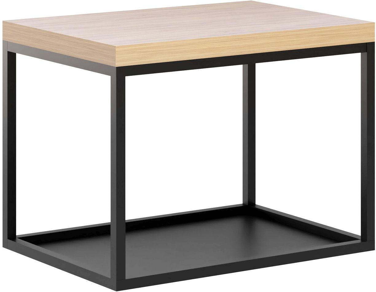 Baltica Design Hege consolă 75x43x45 cm negru-stejar 5904107906539