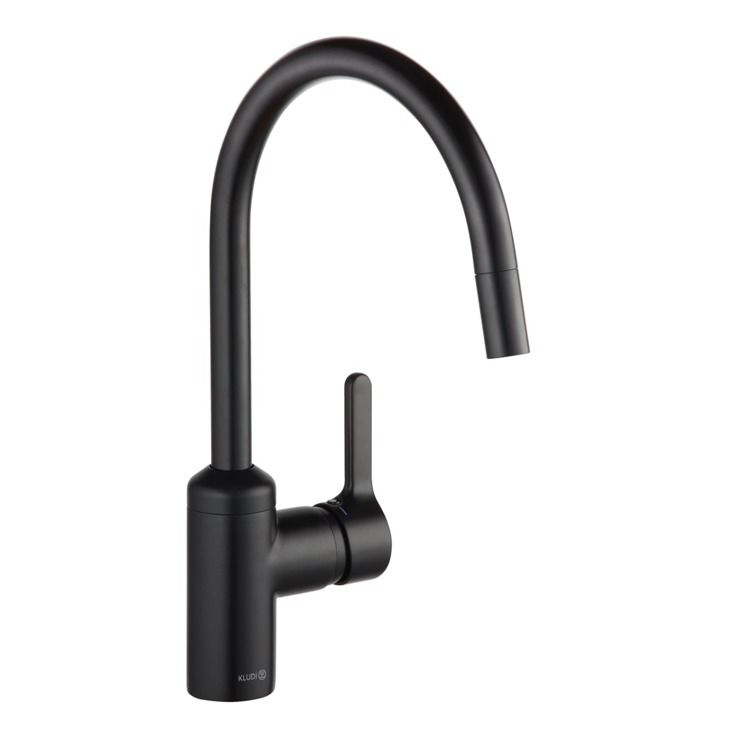 Kludi Bingo Star baterie bucătărie pe picior negru 428513978