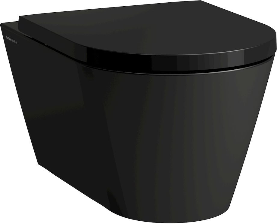 Laufen Kartell vas wc agăţat fără margine negru mat H8203377160001