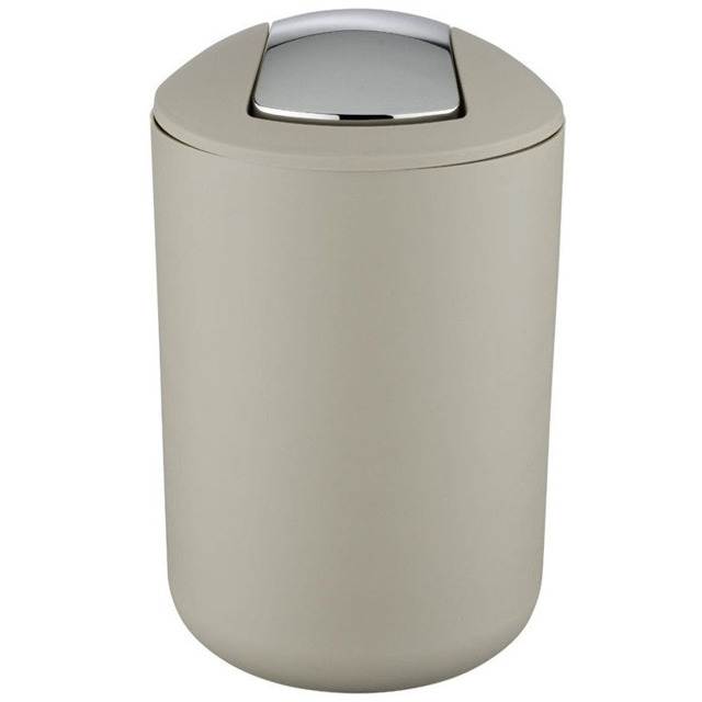 Wenko Brasil cos de gunoi 6.5 l crom-fără 21222100