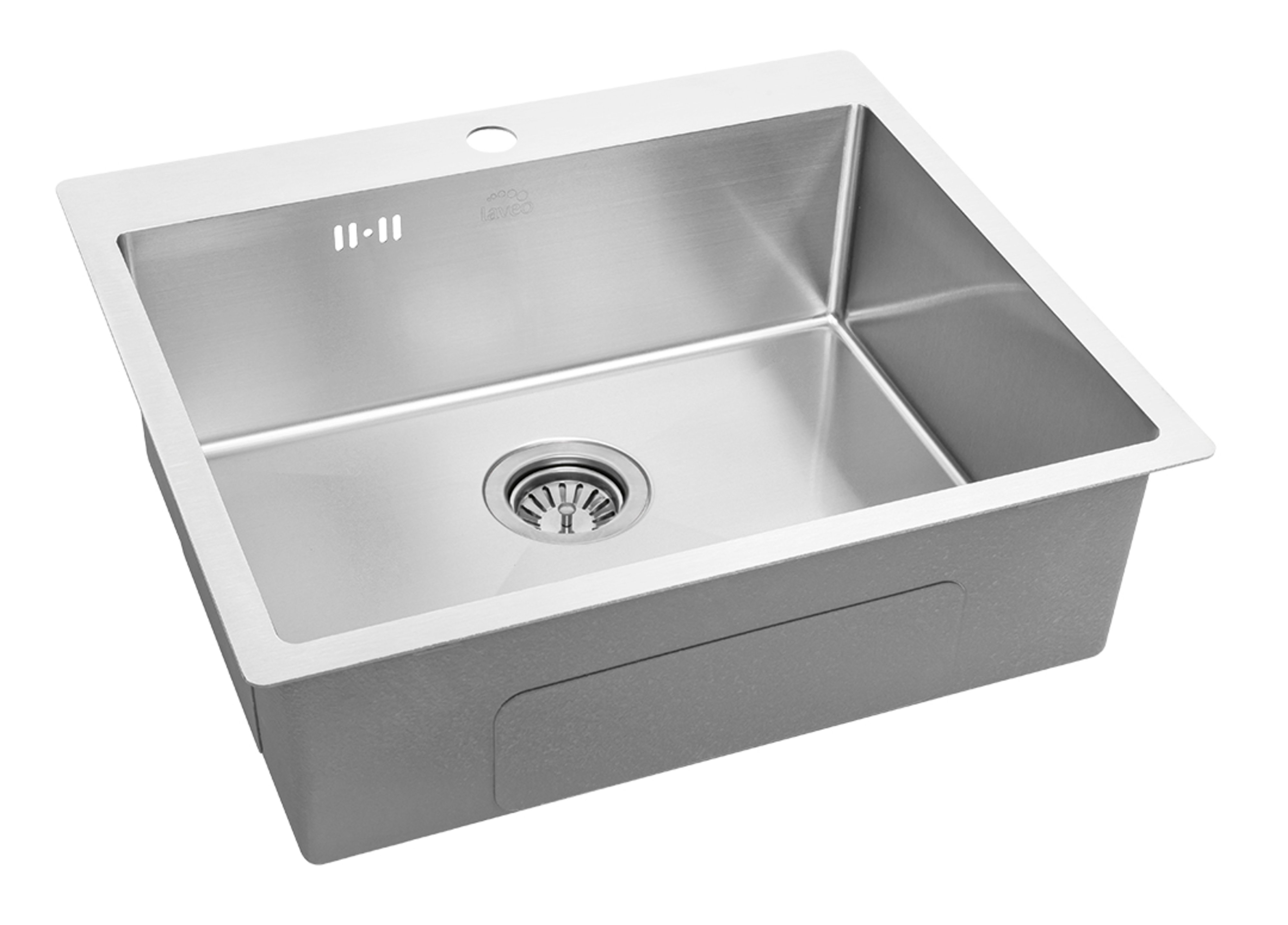 Laveo Marmara chiuveta din otel 59x51 cm SAM010T