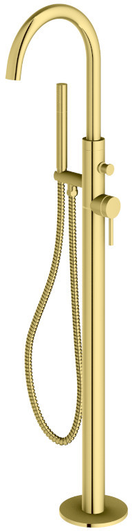 Kohlman Axel Gold baterie cadă-duș stativ auriu QF1165AGD