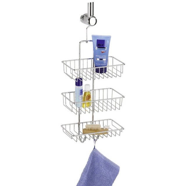 Wenko Nivala coș de baie crom 15888100