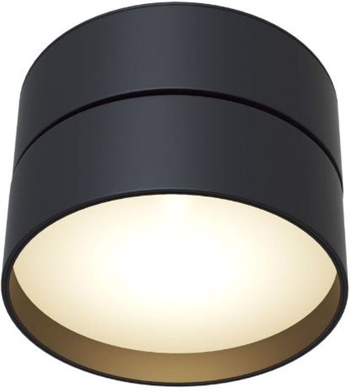 Maytoni Onda lampă de tavan 1x18 W negru C024CL-L18B