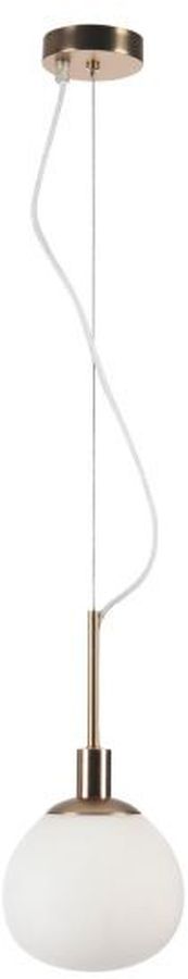 Maytoni Erich lampă suspendată 1x40 W alb-auriu MOD221-PL-01-G