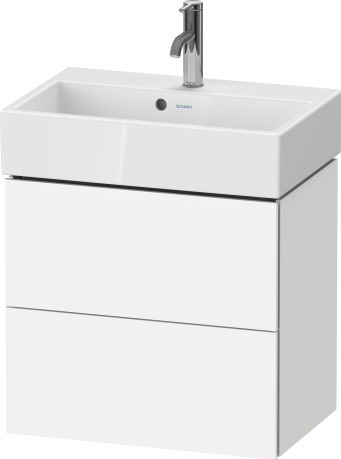 Duravit L-Cube dulap 58.4x39.1x54.4 cm sub chiuveta pe perete alb LC621901818