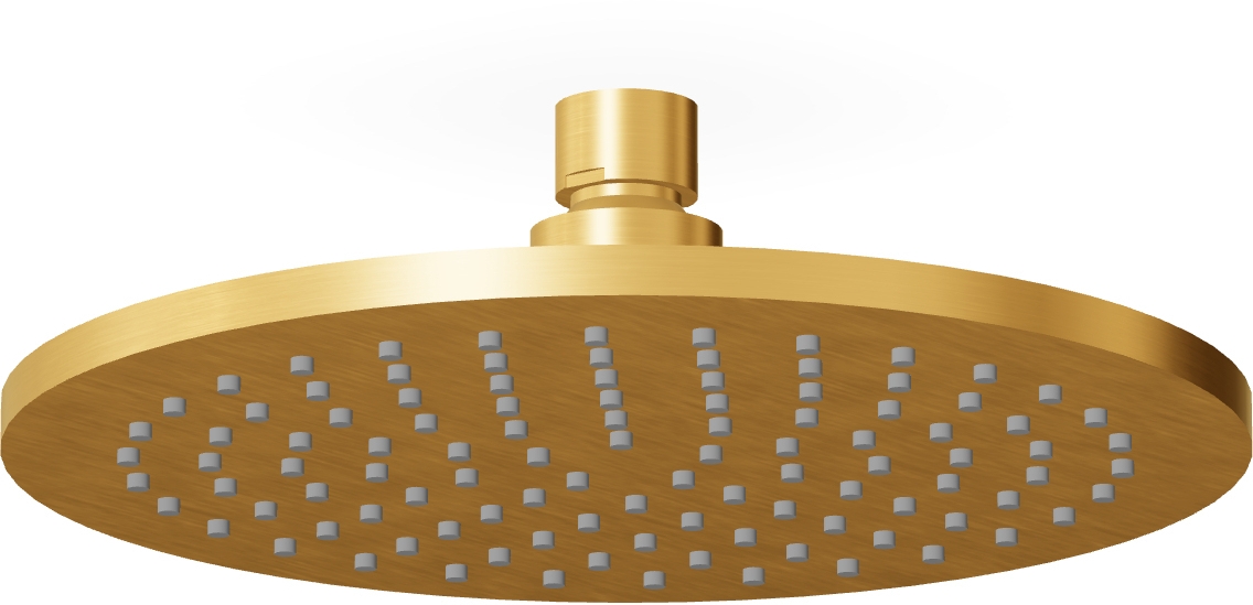 Zucchetti cap de duș 20x20 cm rotund || Z94265.C41