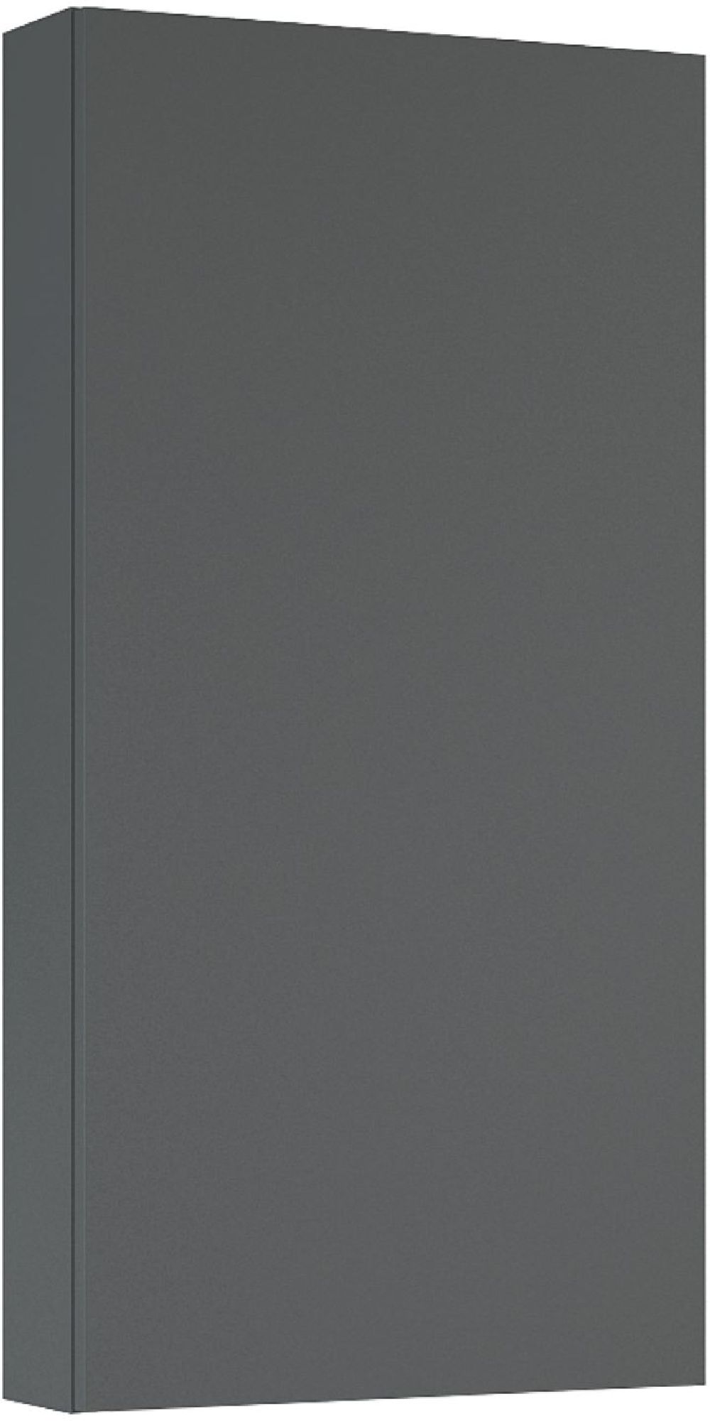 Elita For All dulap 40x12.6x80 cm laterala pe perete antracit 168324
