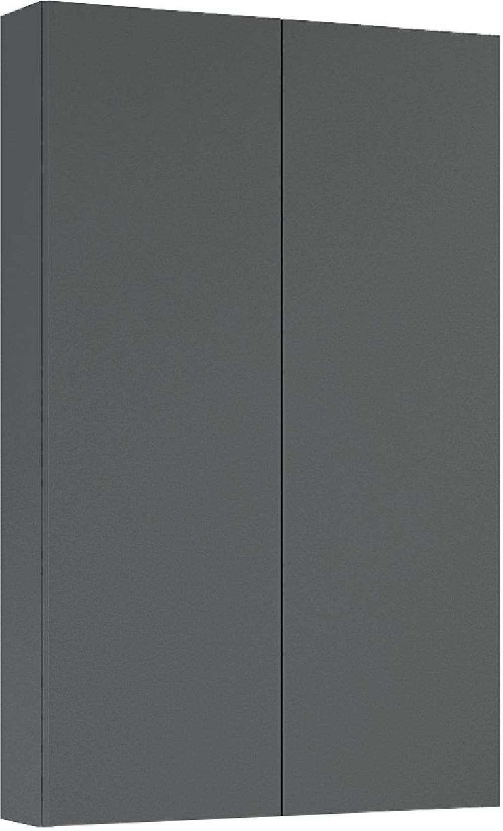 Elita For All dulap 50x12.6x80 cm laterala pe perete antracit RE140500066010