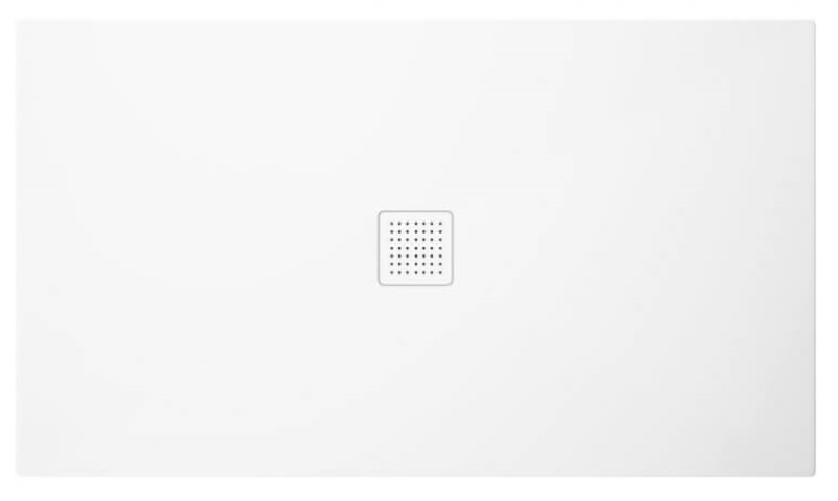 Polimat Perfetto cădiță de duș dreptunghiulară 140x80 cm alb 00464