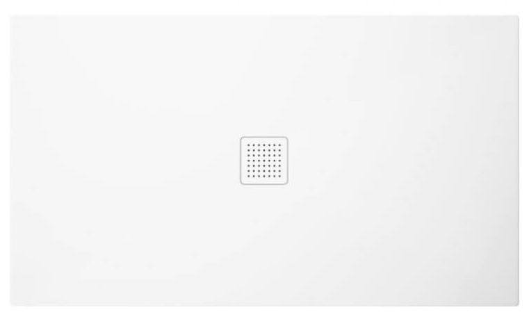 Polimat Perfetto cădiță de duș dreptunghiulară 160x80 cm alb 00465