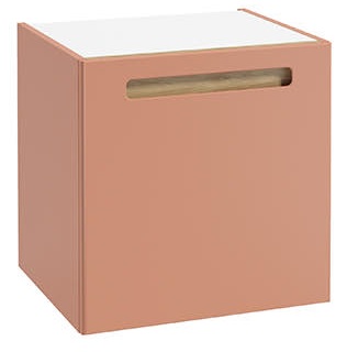 Defra Senso dulap 50x43x50 cm agățat lateral somon 260-B-05008