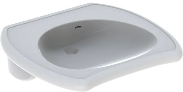 Geberit Vitalis lavoar 55x55 cm clasică pentru persoane cu dizabilități alb luciu 221556000