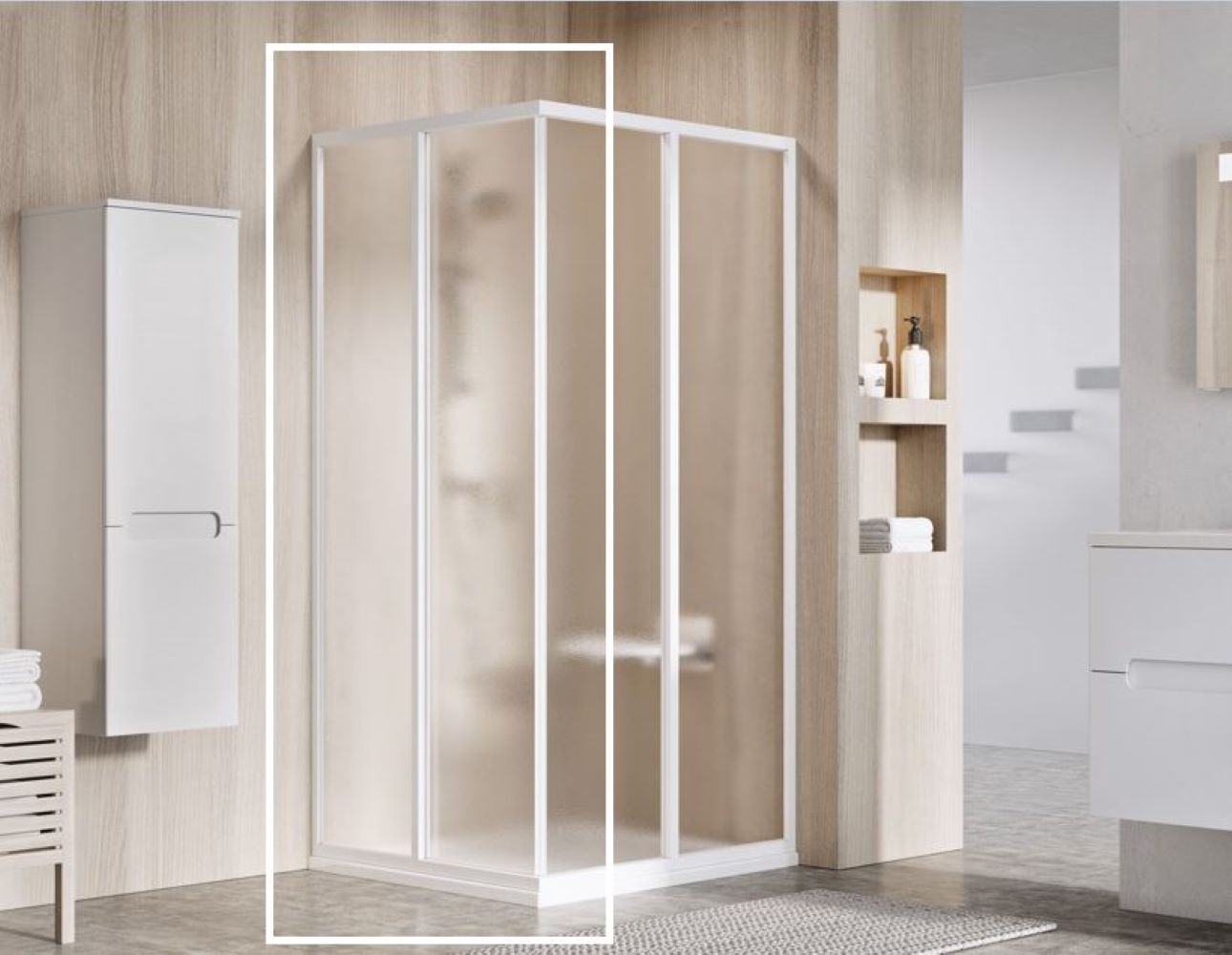 Ravak Supernova uși de duș 75 cm culisantă alb luciu/ 14V301O2ZG