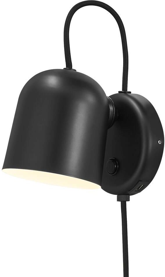 Nordlux Angle plafonier 1x25 W negru 2120601003