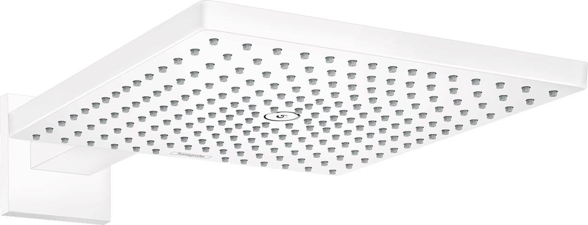 Hansgrohe Raindance cap de duș cu braț 30x30 cm pătrat alb 26238700