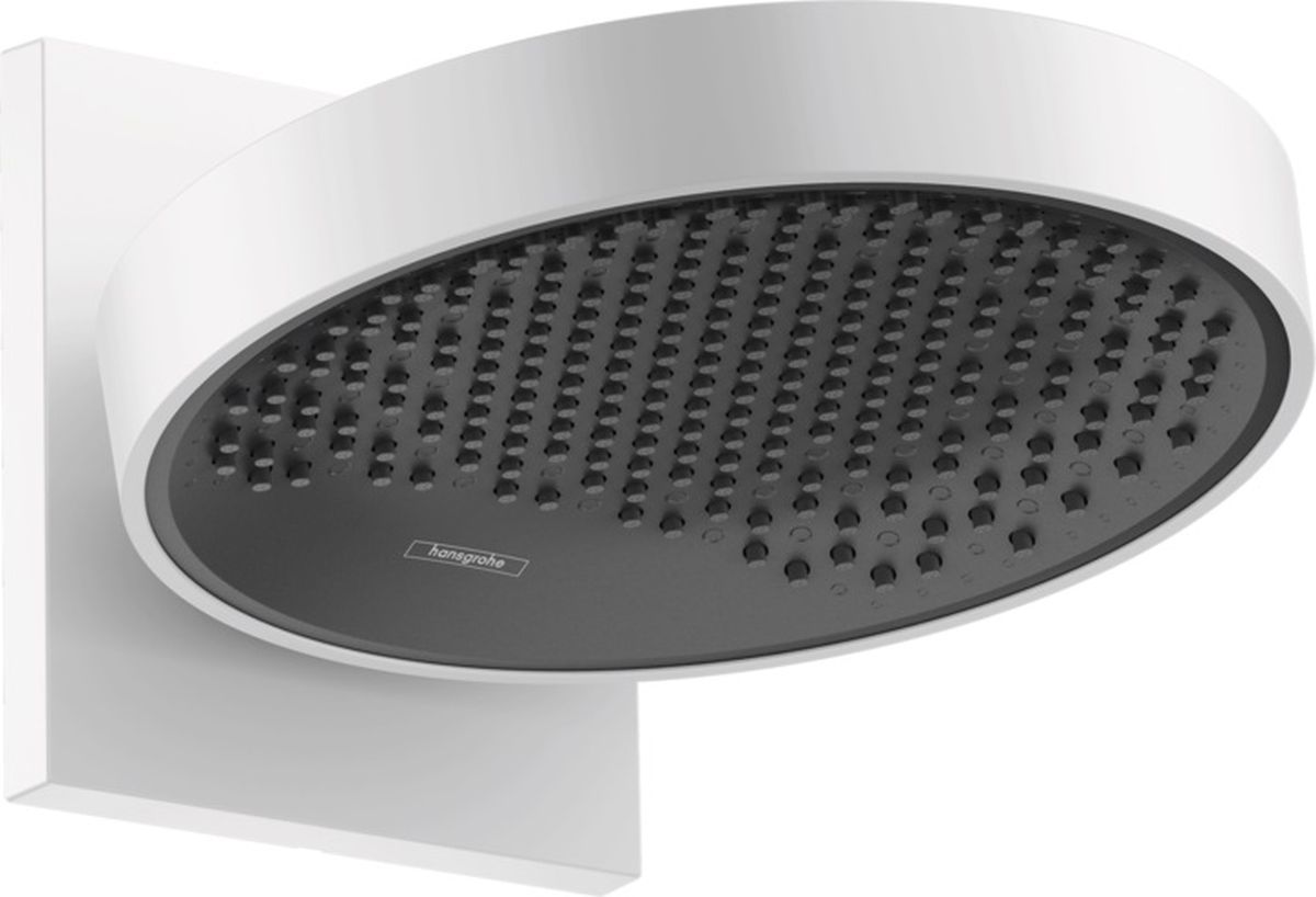 Hansgrohe Rainfinity cap de duș cu braț 25x25 cm rotund alb 26226700