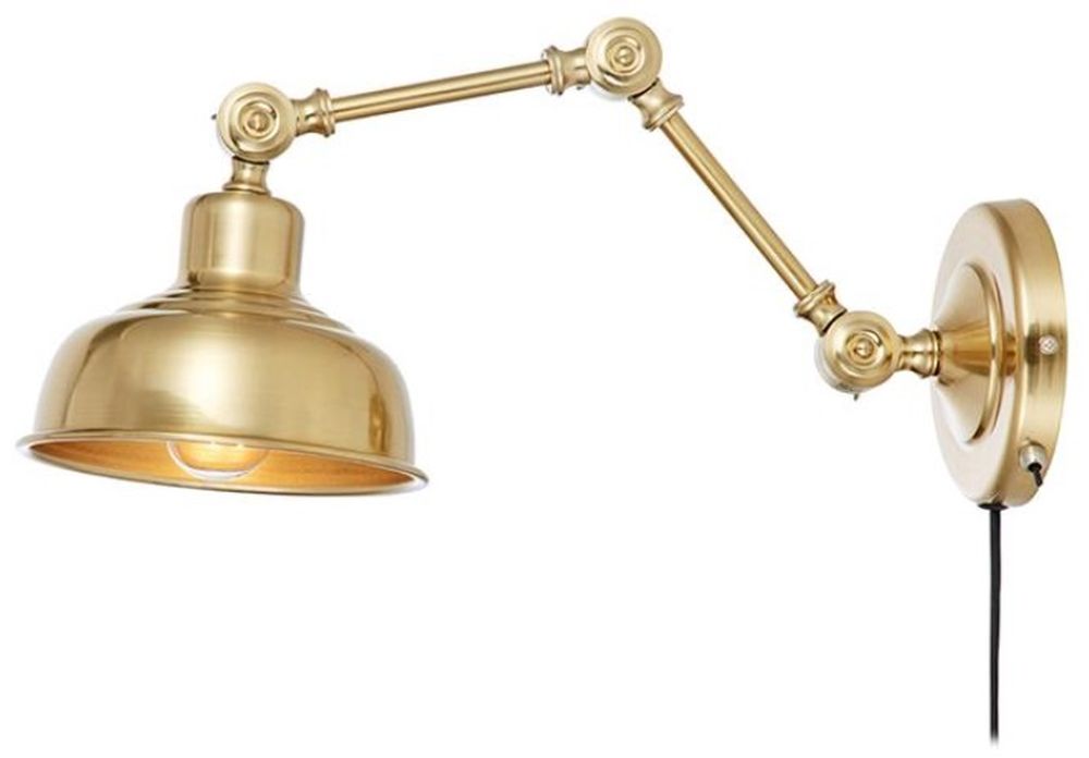 Markslöjd Grimstad lampă de perete 1x60 W alamă 108115