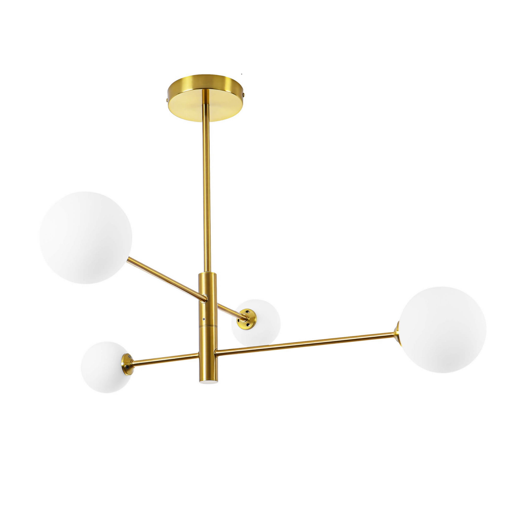 Light Prestige Dorado lampă de tavan 4x40 W alb-auriu LP-002/4P