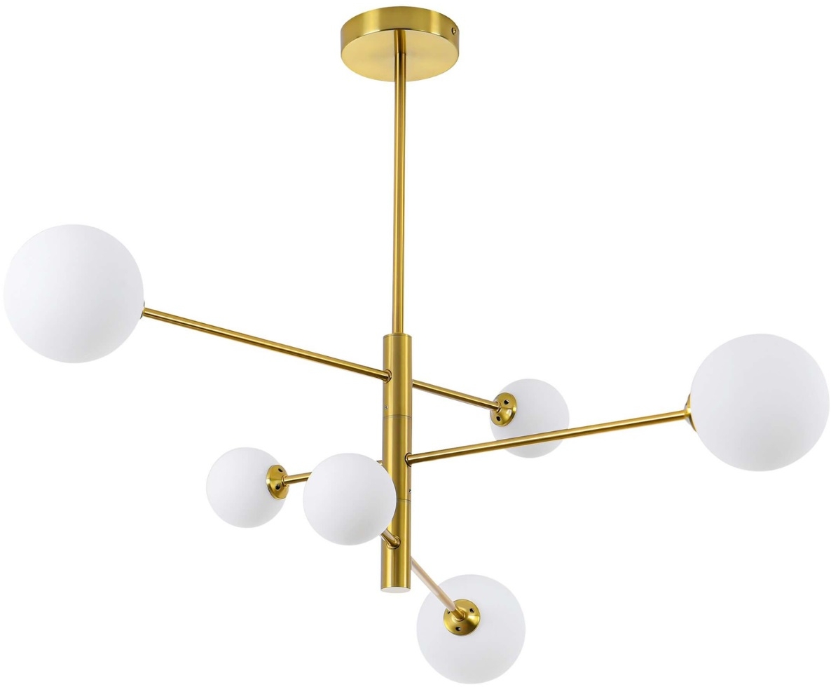 Light Prestige Dorado lampă de tavan 6x40 W alb-auriu LP-002/6P