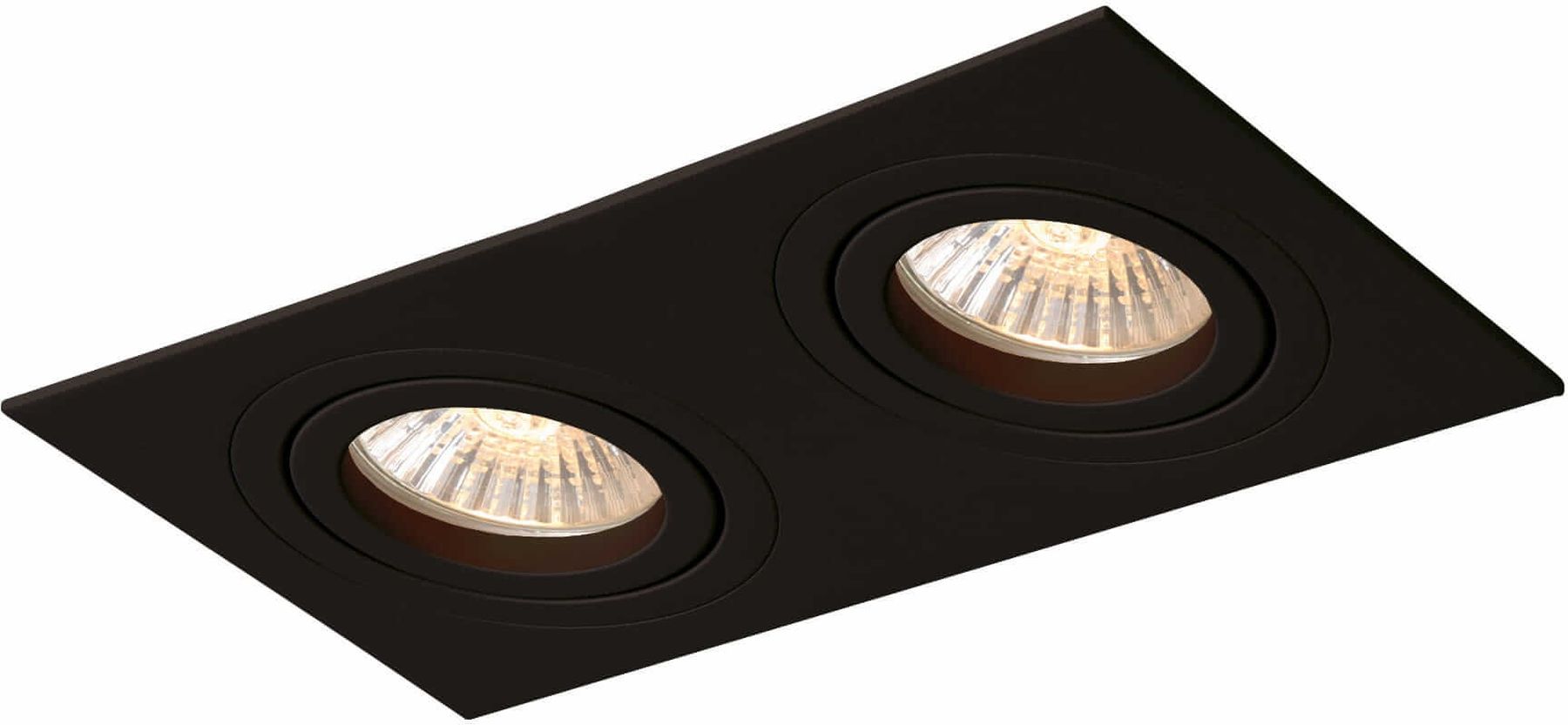 Light Prestige Metis lampă încorporată 2x50 W negru LP-2780/2RSBK