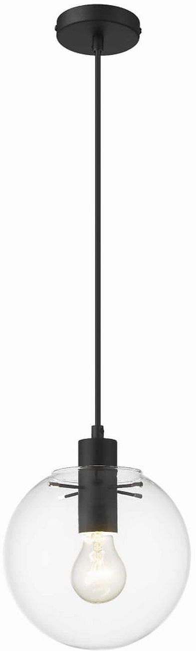 Light Prestige Puerto lampă suspendată 1x50 W negru-transparent LP-004/1PSBK