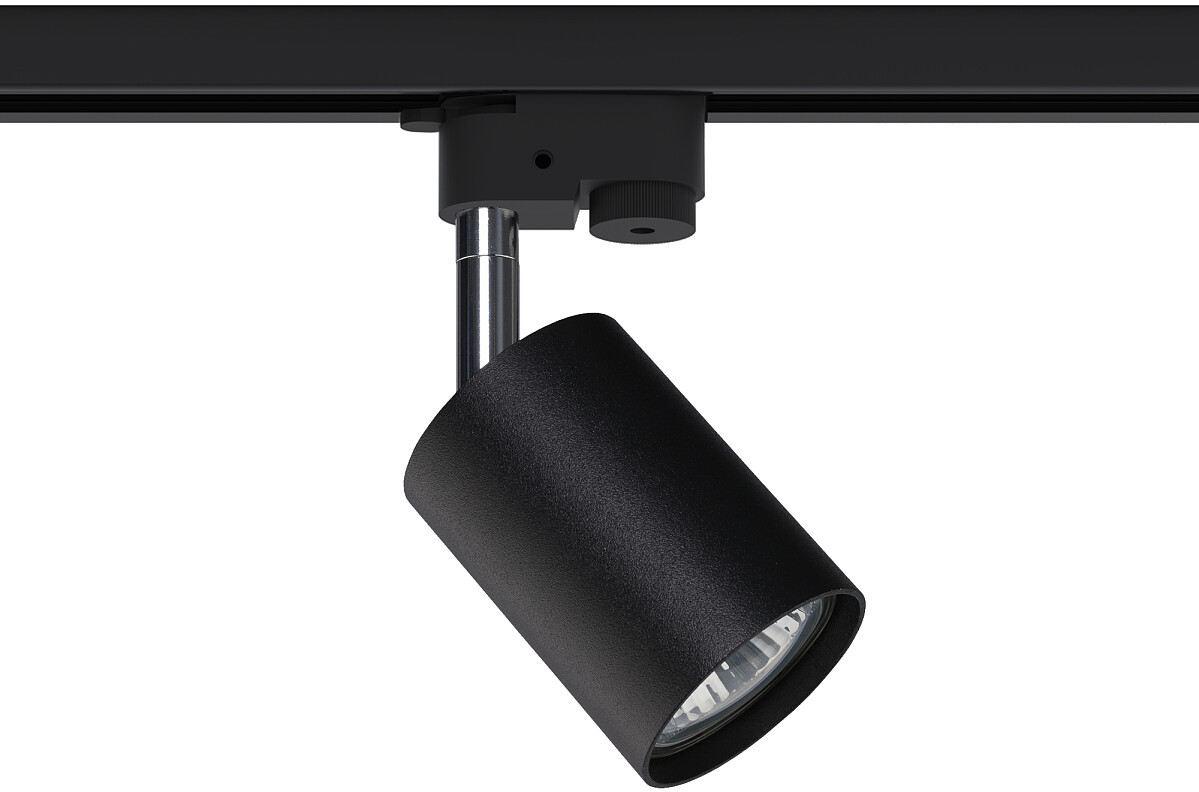 Nowodvorski Lighting Profile lampa pentru șină 1x10 W negru-crom 9322