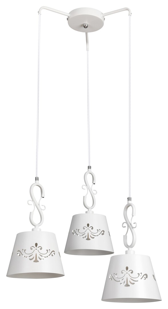 Rabalux Anna lampă suspendată 3x40 W alb 2234