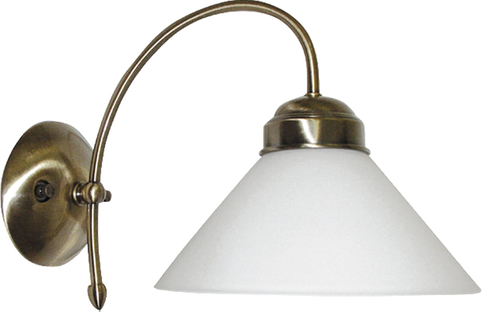 Rabalux Marian lampă de perete 1x60 W alb-alamă 2701