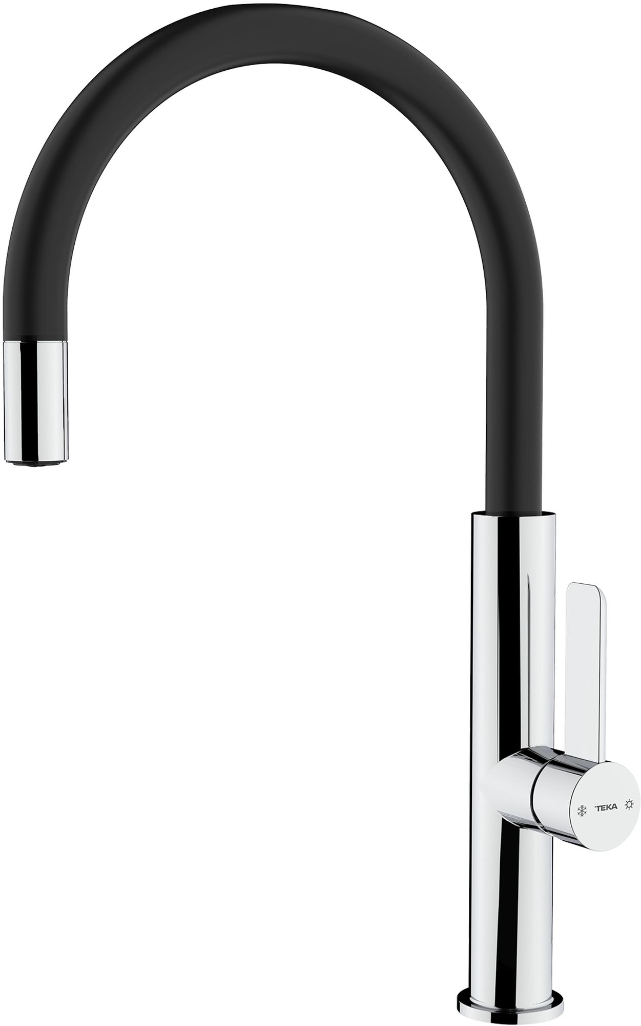 Teka FOT baterie bucătărie pe picior crom-negru 116030023