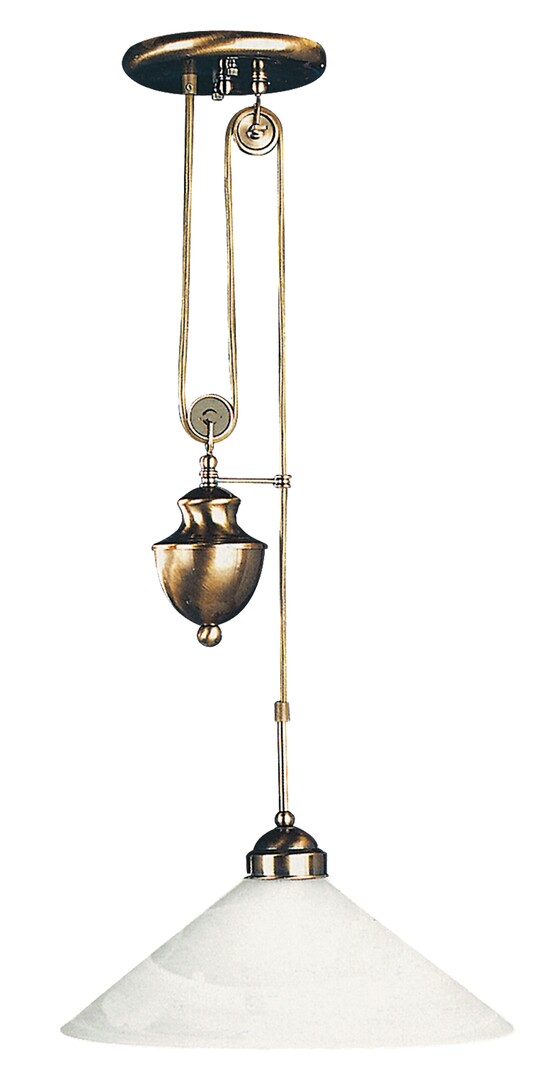 Rabalux Marian lampă suspendată 1x100 W alb-maro 2706