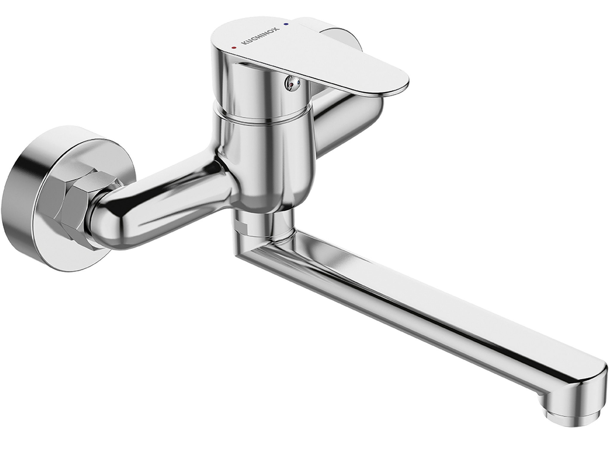 Kuchinox Fresno baterie lavoar perete crom BQF050D