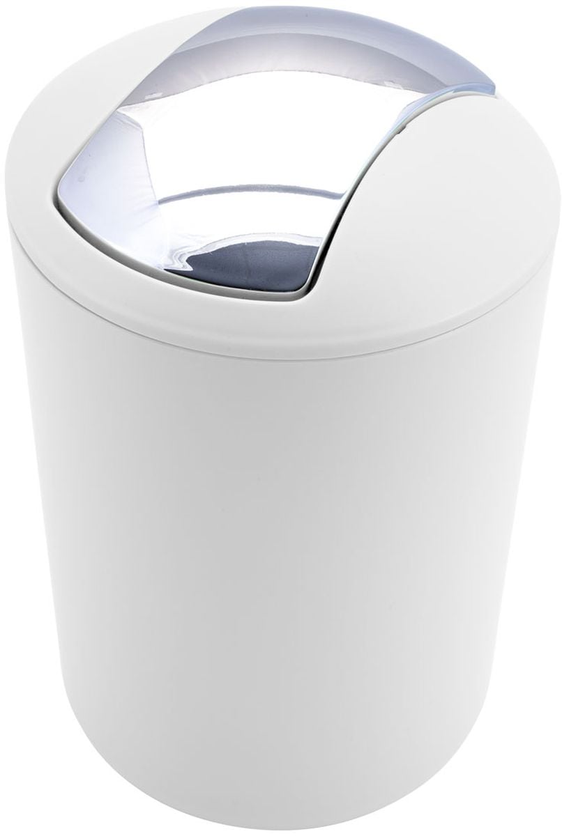 Duschy Simply cos de gunoi 6 l crom-alb 860-09