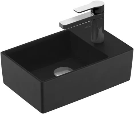 Villeroy & Boch Memento 2.0 lavoar 40x26 cm dreptunghiular de blat negru 43234GS5