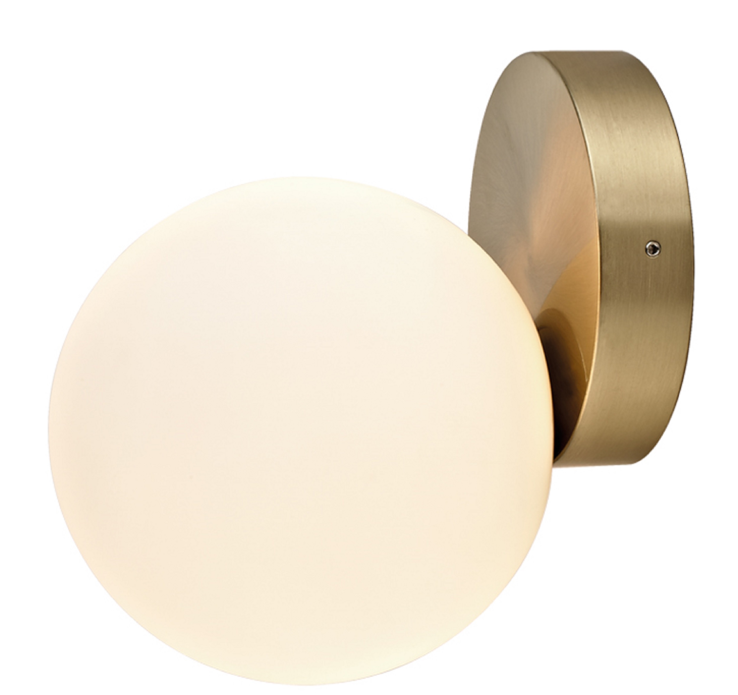 Nowodvorski Lighting Ice Ball plafonier 1x25 W alb-alamă 8126
